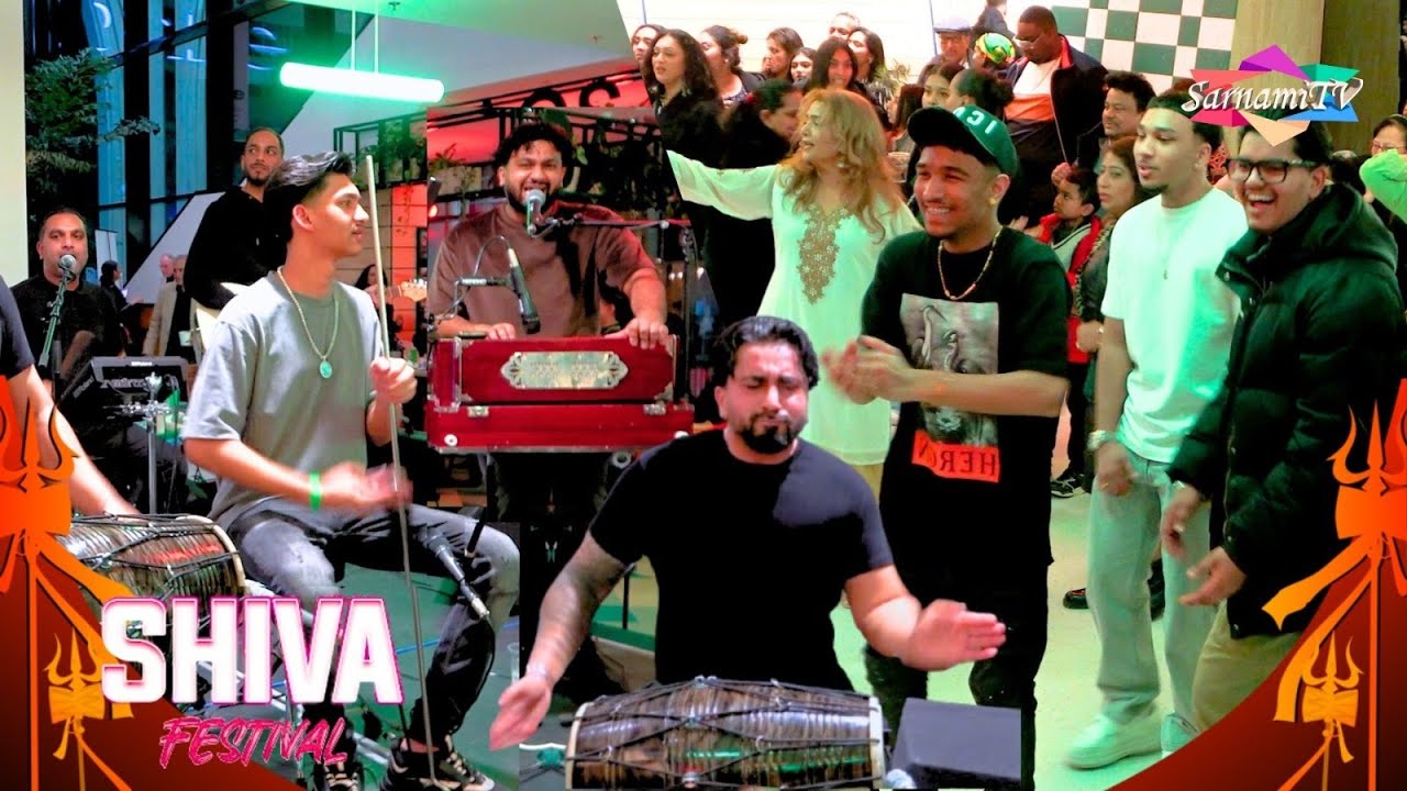 Baithak Gana Group SR Music sluit het Shiva Festival af! 🔥