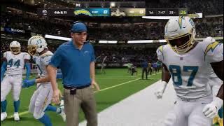 Madden NFL 22 Gameplay: Los Angeles Chargers vs New Orleans Saints - (Xbox Series X) [4K60FPS]