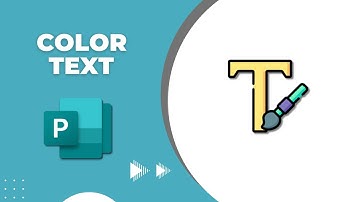 How to Color Text in Microsoft Publisher