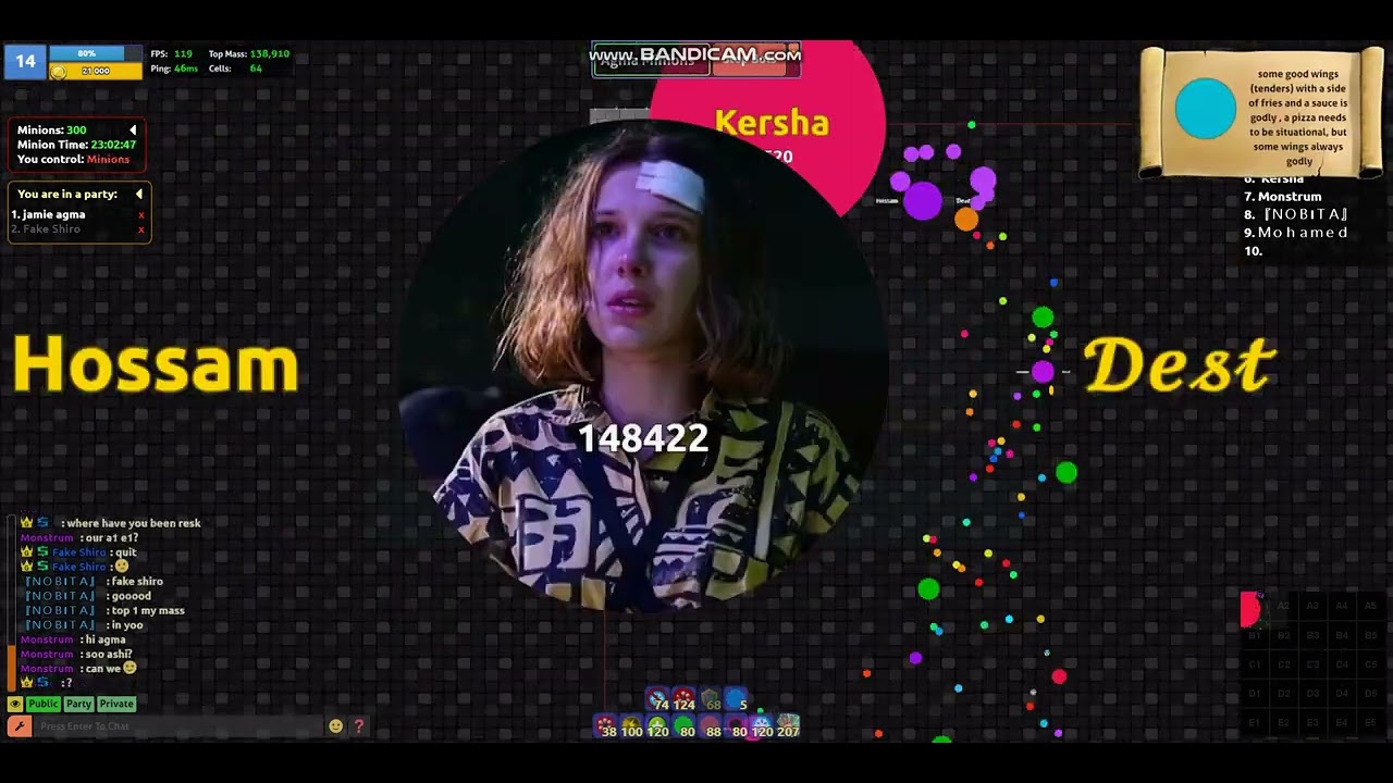 Agma.io power battles