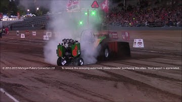 "Wicked Sensation" Mini-Mod Tractor 2017-2018 Pulling Seasons Video   NTPA