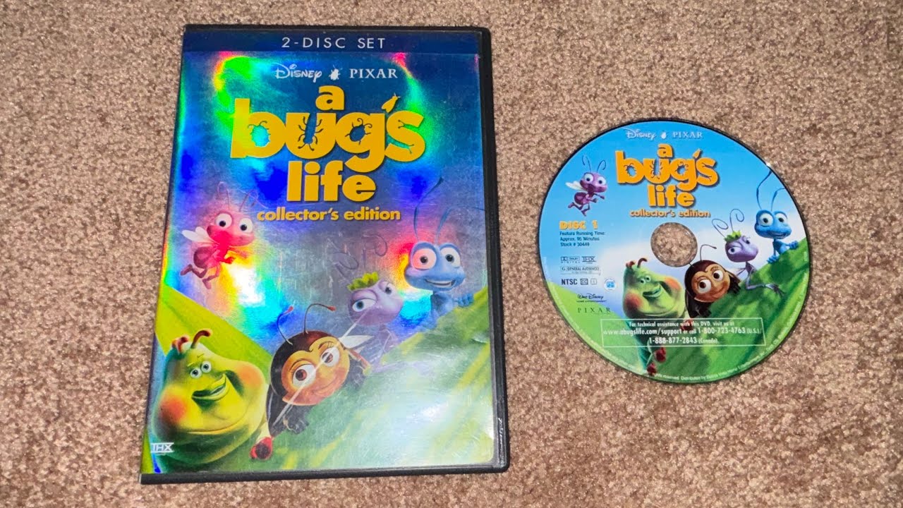 Opening to A Bug's Life 2003 DVD - YouTube
