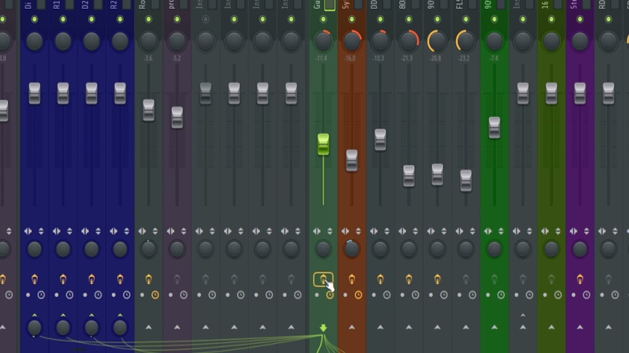 How To Make All Plugins In FL Studio Mixer Insert Appear And Disappear With  One Click - YouTube