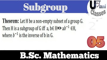 Necessary and sufficient condition of any non-empty subset H of a group G forms subgroup
