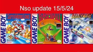 Nintendo switch online update 15/5/24 gameplay.