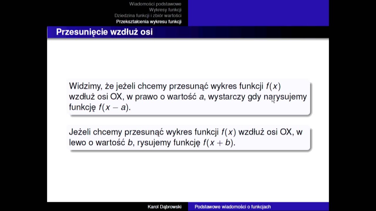 funkcje 3 - YouTube