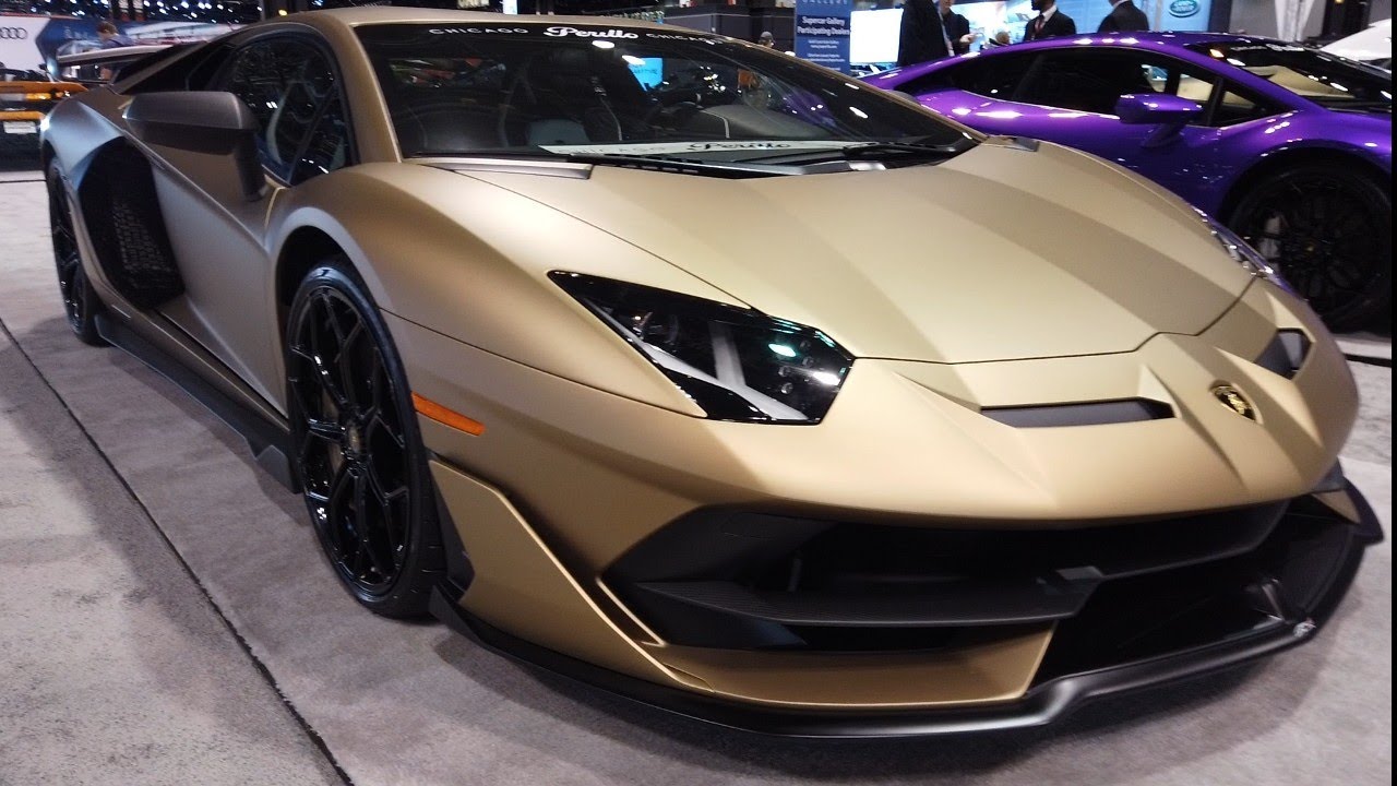 2020 Lamborghini Aventador SVJ- 2020 Chicago Auto Show ...