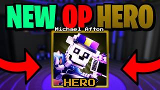 NEW HERO Michael Afton Is CRAZY Overpowered... (Five Nights TD 2)