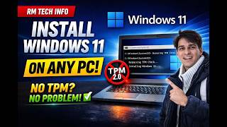 Install Windows 11 on ANY Unsupported PC Using Command Prompt | Full Guide