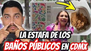The SCAM of the PUBLIC BATHROOMS in MEXICO CITY for the World Cup by the GOVERNMENT The SCAM of the PUBLIC BATHROOMS in MEXICO CITY for the World Cup by the GOVERNMENT
