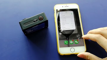 How to connect Campark X10 Action Camera with smart phone via WiFi