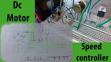 Dc motor speed controller with 555 ic pwm -- Its About Everything