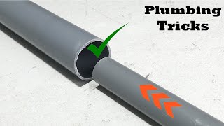 Simple Tricks From The Plumber That You Should Know ! How To Connect Pvc Pipes Not Same Size ?