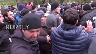 Georgia: Pankisi residents clash with police over hydroelectric power plant