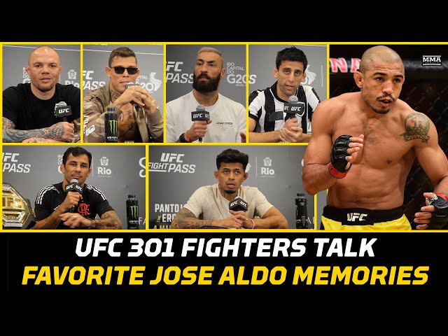UFC Fighters Reveal Their Favorite José Aldo Memories | UFC 301