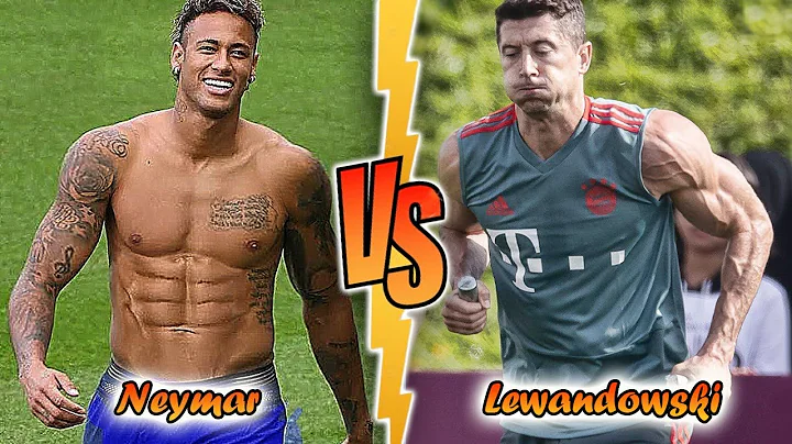 Neymar VS Robert Lewandowski Transformation  2022 ...