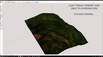 SKETCHUP CONTOUR TUTORIAL - PART 1 (4 min)