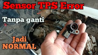 CARA MEMPERBAIKI SENSOR TPS MOTOR HONDA BEAT FI ERROR