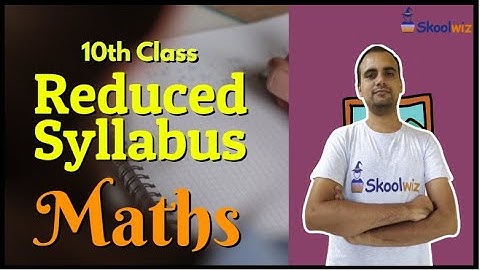 Reduced Syllabus of Mathematics Part-2 (10th Standard) | Maharashtra State Board | Dipak Sir