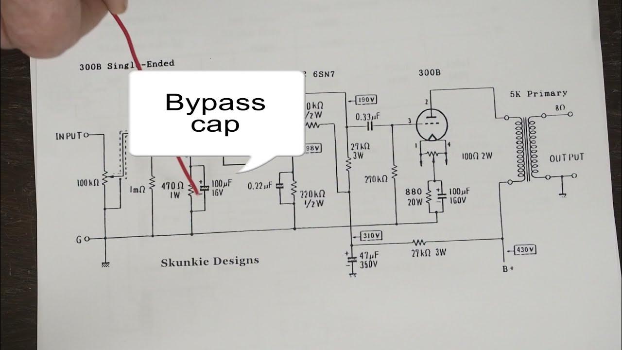 300b Tube Amp Tuning /Schematic Deep Dive! - YouTube