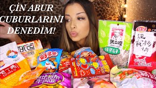 ÇİN ABUR CUBURLARINI DENEDİM!🇨🇳 | TÜRKÇE ASMR