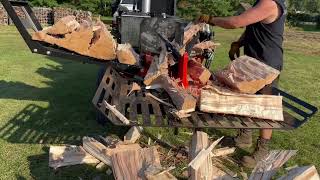 All Wood Log Splitters  2024 Bloodwood Series  Commercial Log Splitter
