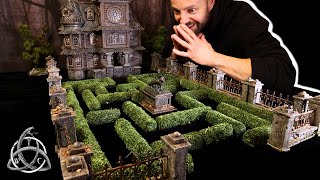 DIY Hedge Maze Scatter Terrain for Tabletop Gaming