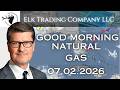 Daily Natural Gas Report - August Futures (NGQ26 @ 3.175) | 07.02.2026