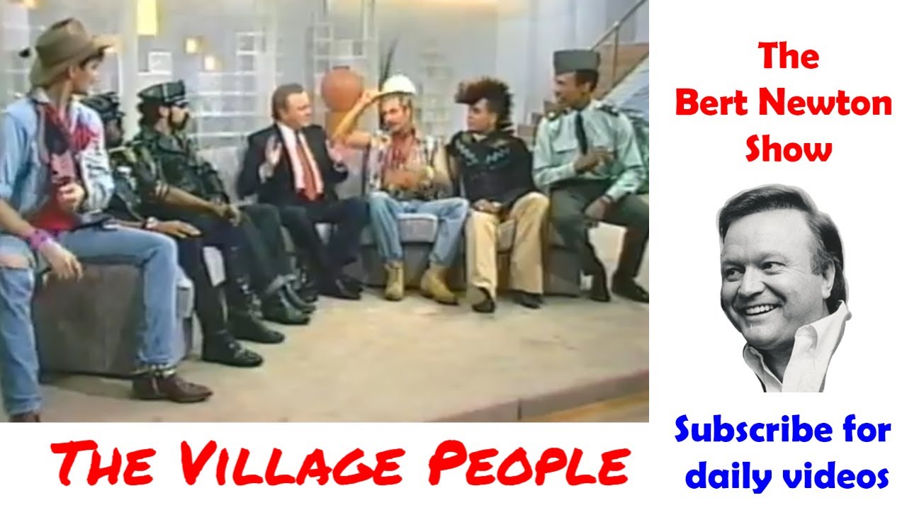 The Village People Interview on Aussie TV - the Bert Newton Show - 1989