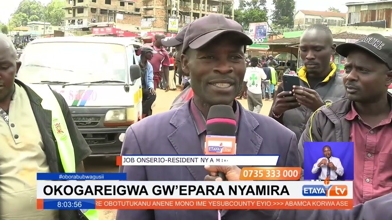 KeNHA demolishes houses and building in Nyamira Town ahead of expanding the road network