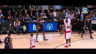 David West Breaks Up Incident Between Paul George And John Salmons