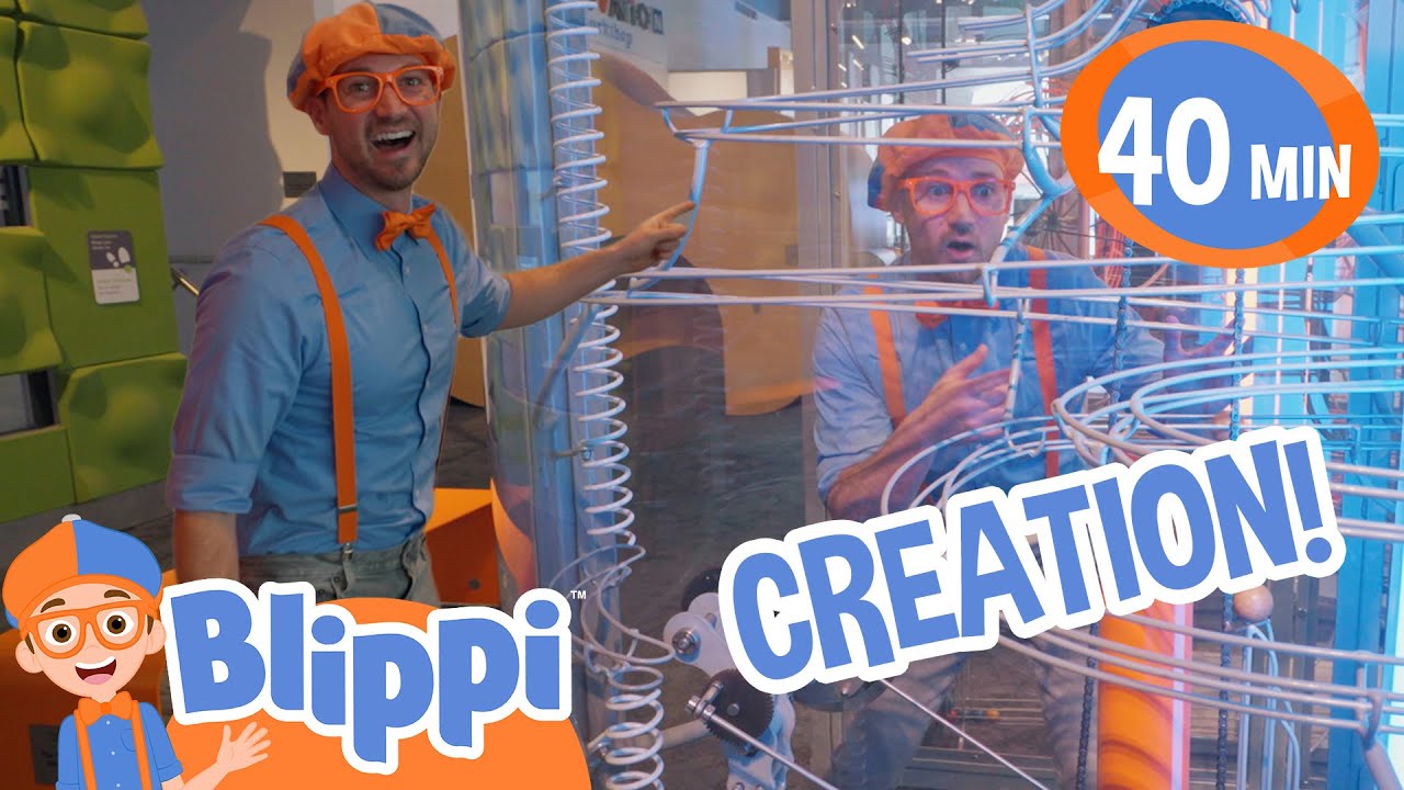 Blippi's Innovation Creation at MOXI 🏛️ Blippi | Learning Videos for ...