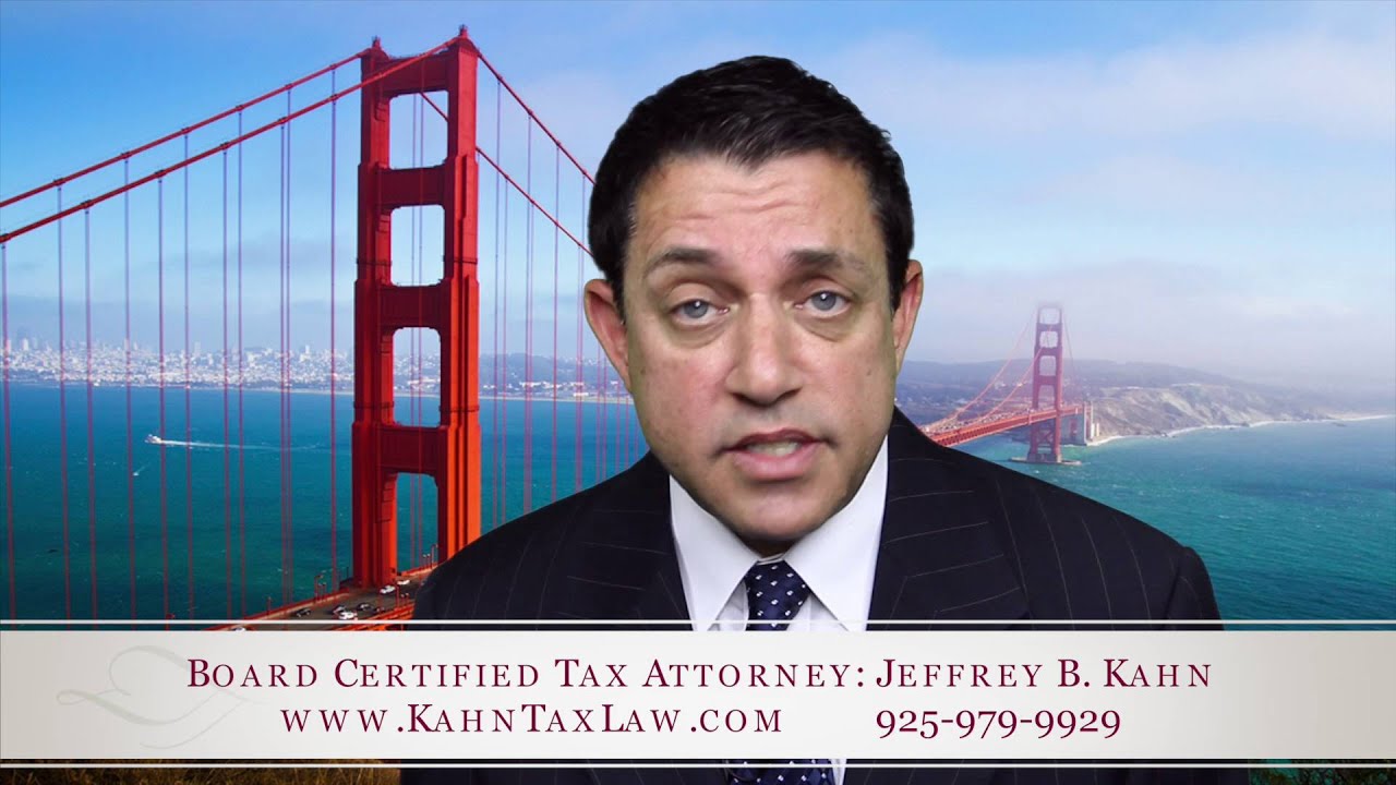 Bay Area, CA Tax Attorney can help you resolve IRS problems YouTube