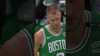 HIGHLIGHTS: Kristaps Porzingis gets standing ovation after checking in and sinks the jumper #shorts