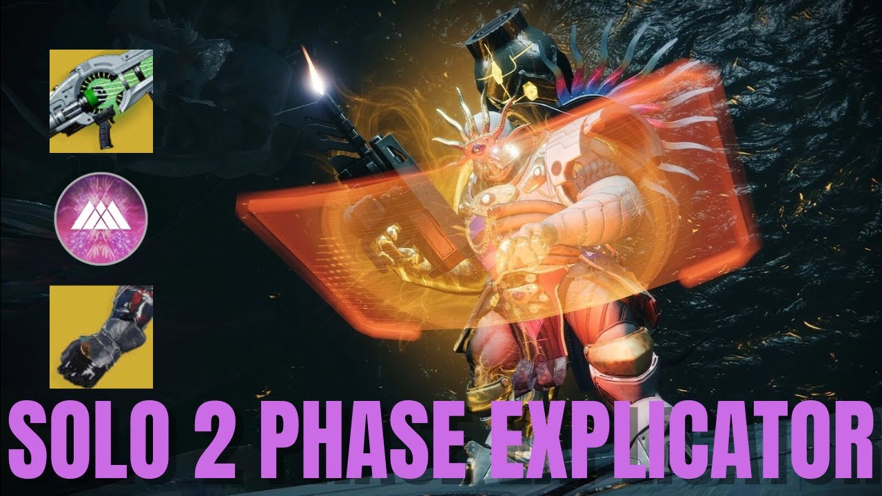 Solo 2 Phase Explicator on Warlock | Root of Nightmares - Ash & Iron ...