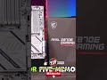 MSI MAG X870E Motherboard: AM5 Powerhouse #shorts