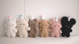 Let's make cute little animal dolls together. 😄