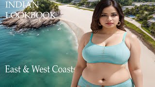 4K AI Art Lookbook on India's East & West Coasts