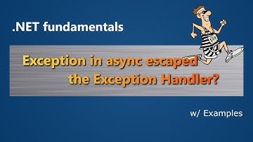 Bug Study: Async Exception escaped the Exception Handler