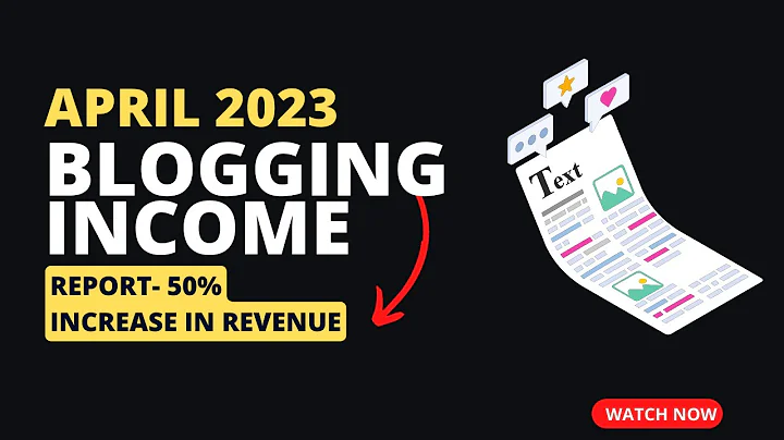 April 2023 Blogging Income Report - 50% Increase In Revenue