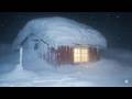 TRAPPED in -45°F BLIZZARD: Alaska Survival, Off-Grid Wooden Cabin: Alone with Wolves in a Blizzard