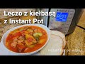 Leczo z kiełbasą, papryka i cukinia / Letcho with sausage in Instant Pot