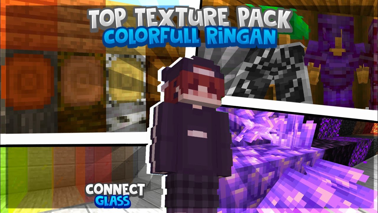 Top Texture Pack Colourfull Ringan Buat Survival Kalian Mcpe 1.19 ...