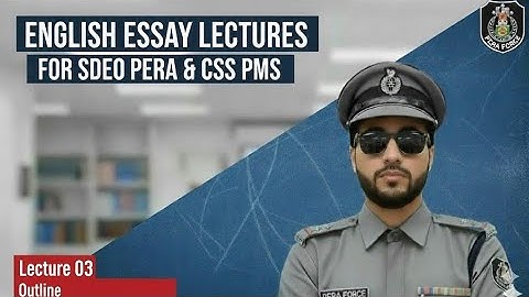Lec 03 : Outline Making || English Essay Lectures Series (Sdeo Pera ,Css, PMS) Ppsc Fpsc 