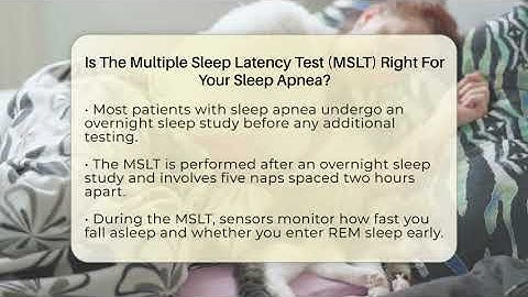 Is The Multiple Sleep Latency Test (MSLT) Right For Your Sleep Apnea? - Sleep Apnea Support Network