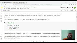 ETC454 TOPIC 3-1-A PYTHON S REPETITION STRUCTURE - FOR LOOP