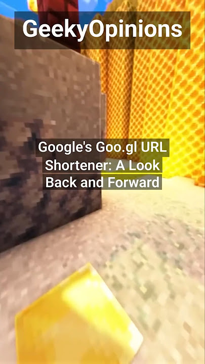 Google's Goo.gl URL Shortener A Look Back and Forward
