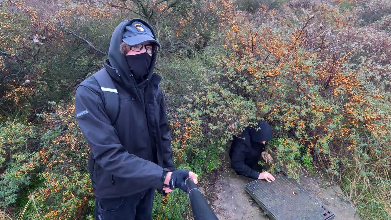 We found and explored a WWII bunker complex