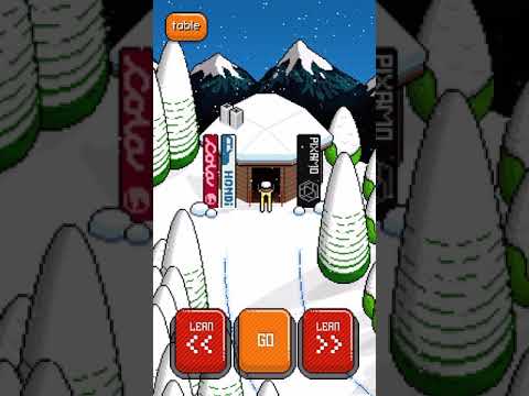 Pixel Pro Winter Sports Gameplay Downhill Career Mode iOS
