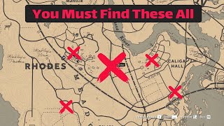 The most important and rare items that you can only find in Lemoyne - RDR2